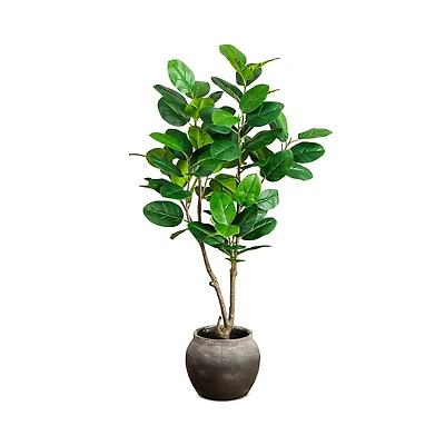 Nearly Natural 4' Artificial Audrey Ficus Tree