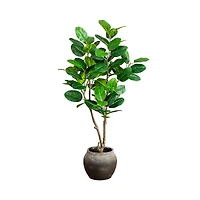 Nearly Natural 4' Artificial Audrey Ficus Tree