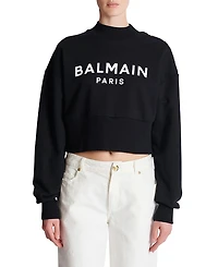 Balmain Printed Paris Sweatshirt