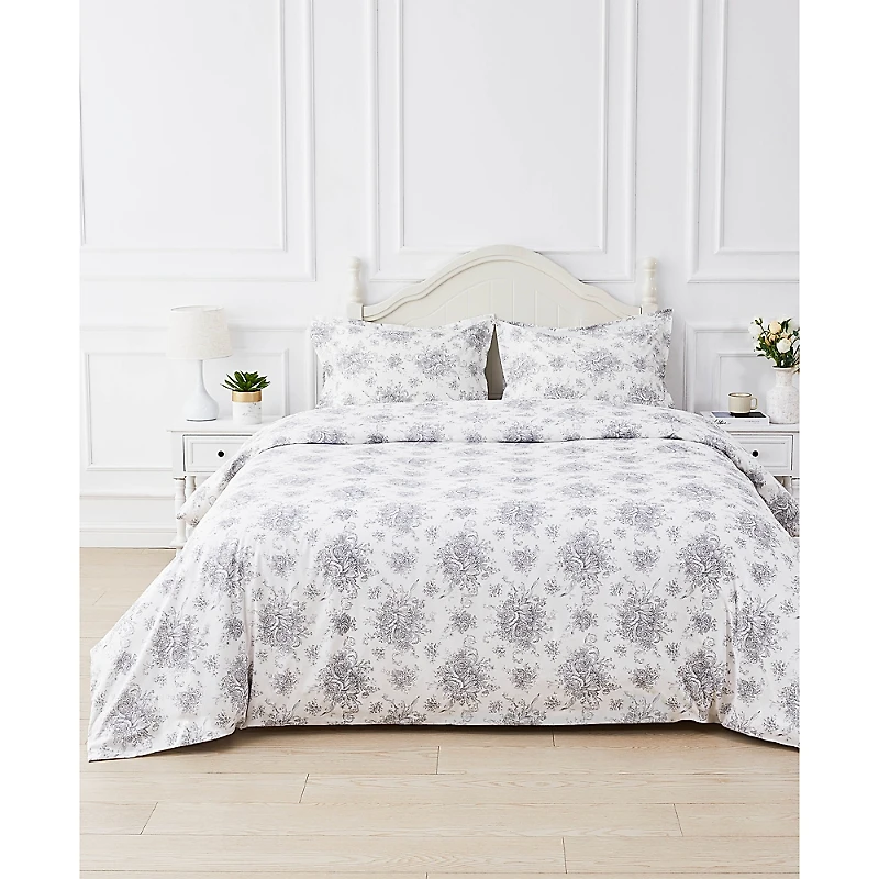 Bedford Lane Petite Toile de Joie Percale Duvet Set