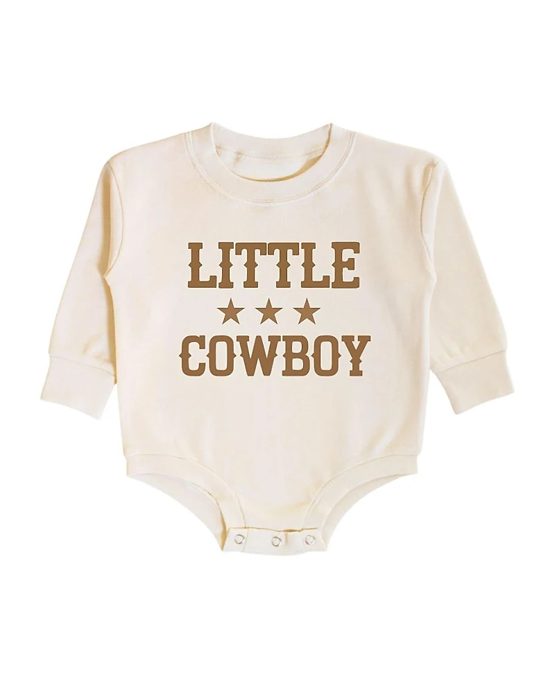 Sweet Wink Boys' Cowboy Long Sleeve Romper - Baby