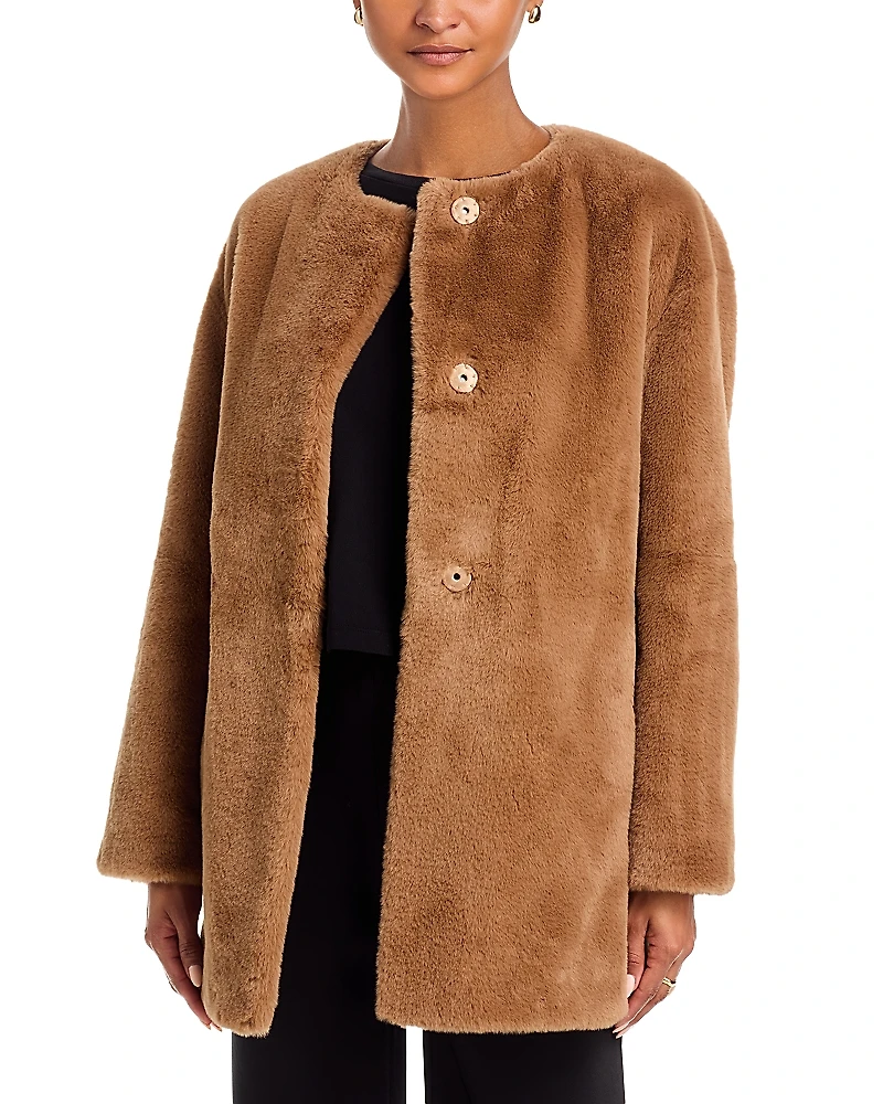 Velvet by Graham & Spencer Marmont Faux Fur Coat