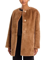 Velvet by Graham & Spencer Marmont Faux Fur Coat