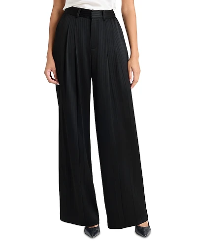 Cinq a Sept Georgia Satin Stripe Pants