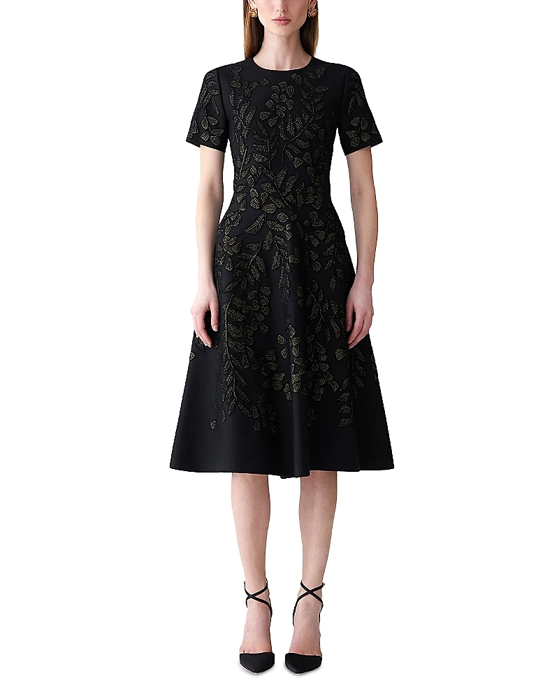 Carolina Herrera Midi Flare Dress