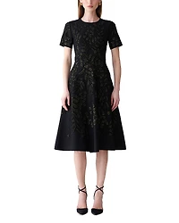 Carolina Herrera Midi Flare Dress