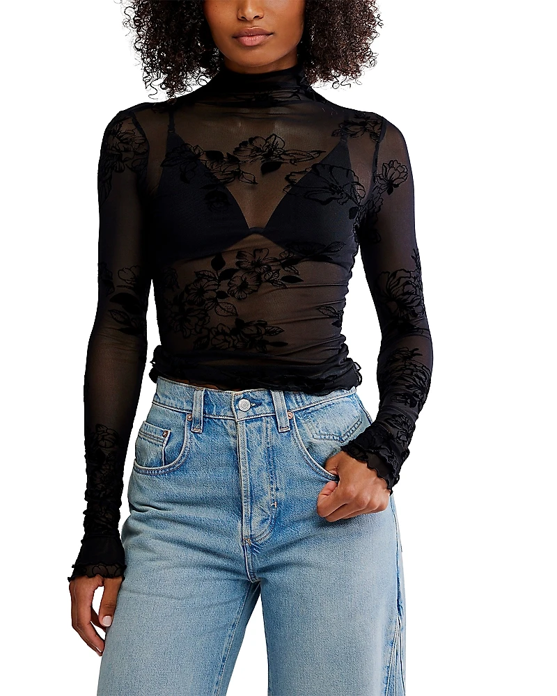 Free People You Decide Mesh Top
