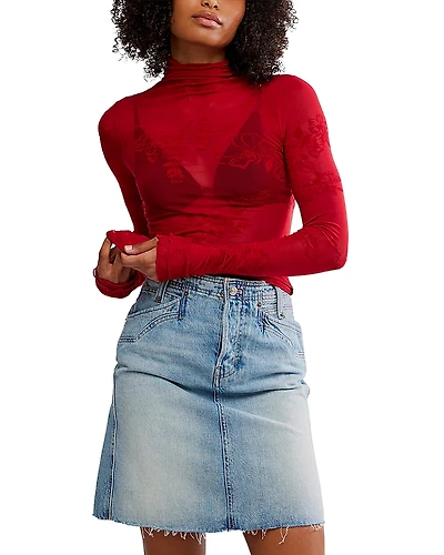 Free People You Decide Mesh Top