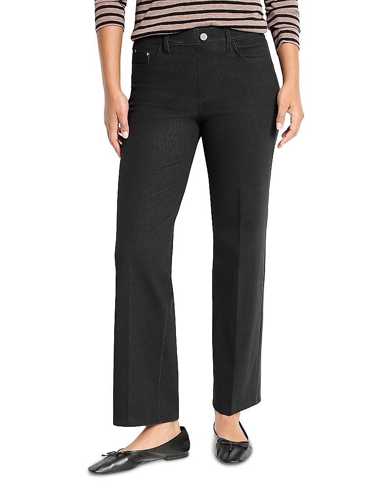 Nic+Zoe High Rise Ankle Straight Leg Jeans