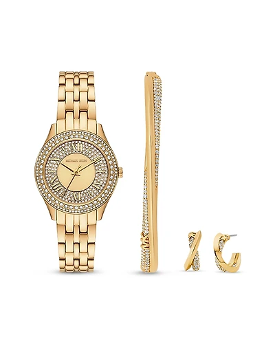 Michael Kors Mini Harlowe Watch Gift Set