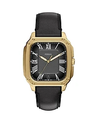 Fossil Crosby Three-Hand Leather Watch