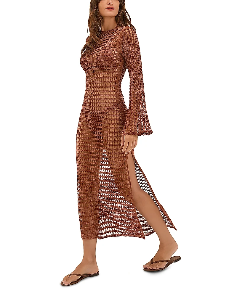 ViX Paula Hermanny Belle Knit Swim Cover-Up