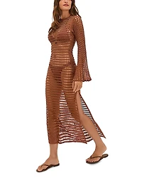 ViX Paula Hermanny Belle Knit Swim Cover-Up