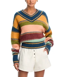 Alemais Dusk V Neck Sweater