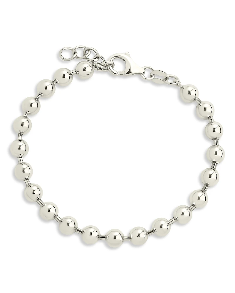 Sterling Forever Preston Beaded Flex Bracelet