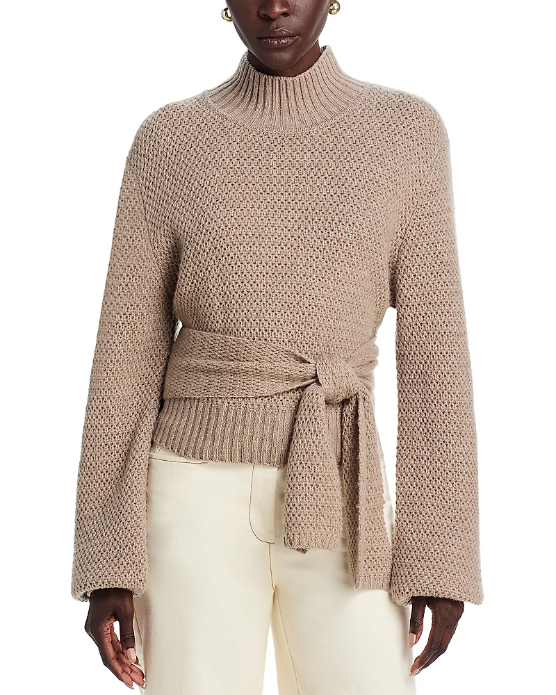 Toccin Aspen Tie Front Sweater