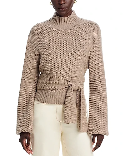 Toccin Aspen Tie Front Sweater