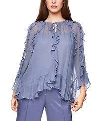 Marc Cain Boho-Style Flounce Blouse