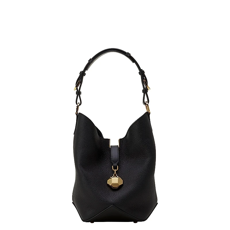 Lanvin Catch By Medium Leather Bucket Bag