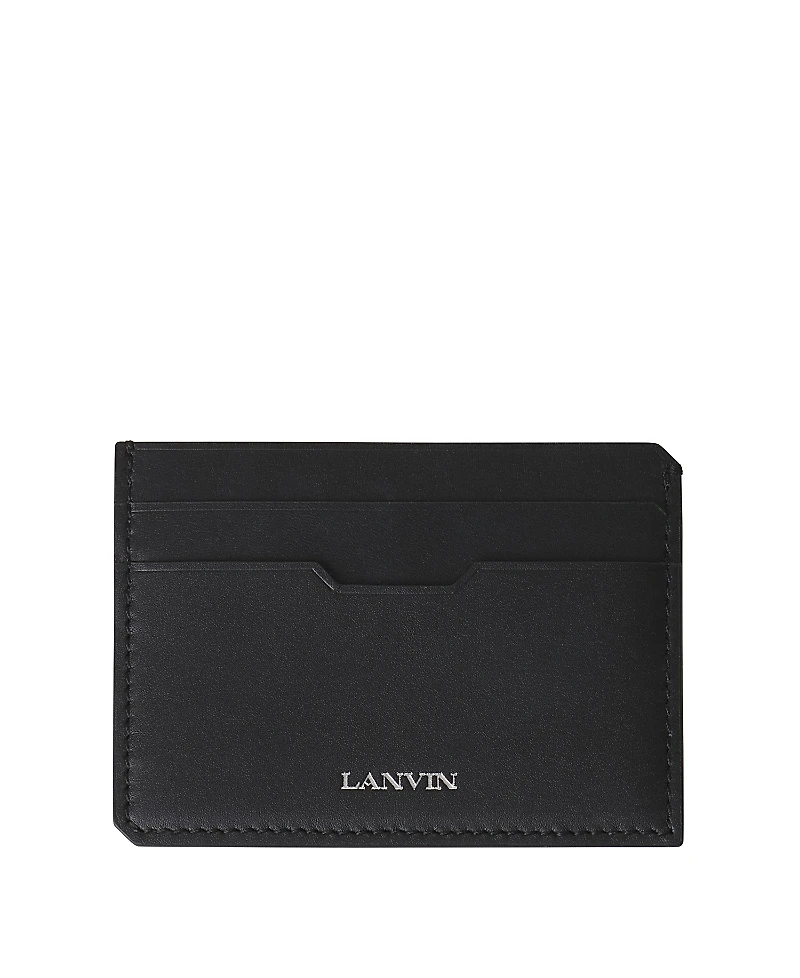 Lanvin Compagnon Leather Cardholder