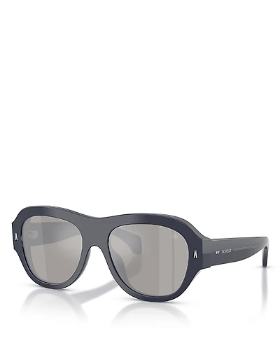 Moncler Elevane Round Sunglasses, 56mm