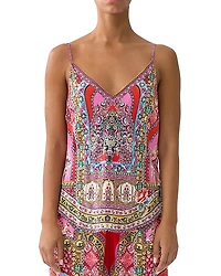 Camilla Heirloom Empire V-Neck Bias Cami