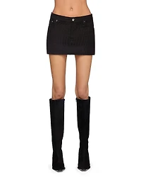 Ceb Denim Cherry Mini Skirt