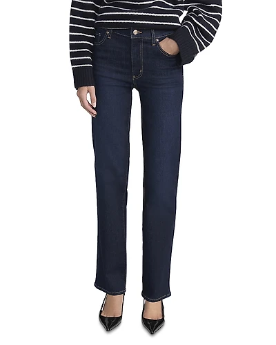 Frame Le Sleek High Rise Straight Jeans