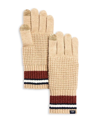 Faherty Jackson Striped Gloves