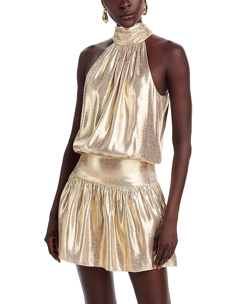 Ramy Brook Alexi Metallic Dress