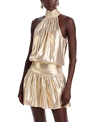 Ramy Brook Alexi Metallic Dress
