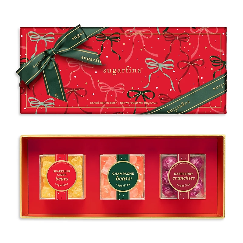 Sugarfina Happy Holidays Bento Box, 3 Piece