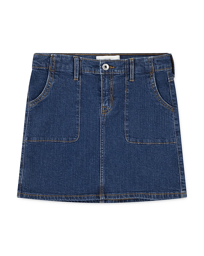 abercrombie kids Girls' Denim Mini Skirt - Little Kid, Big Kid