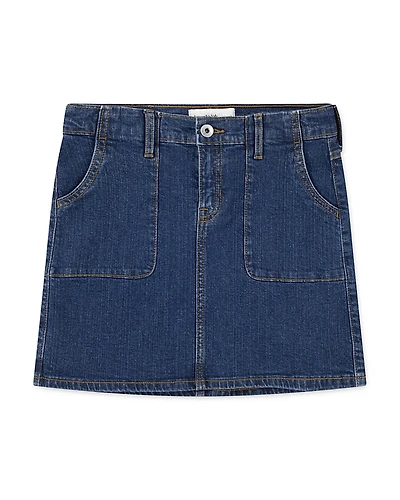 abercrombie kids Girls' Denim Mini Skirt - Little Kid, Big Kid