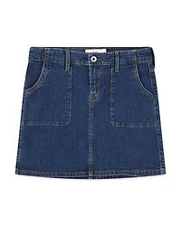abercrombie kids Girls' Denim Mini Skirt - Little Kid, Big Kid