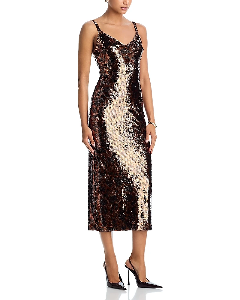 L'Agence Noella Sequin Dress