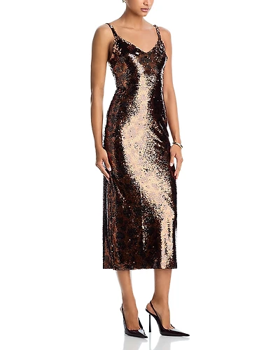 L'Agence Noella Sequin Dress