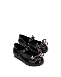 Mini Melissa Girls' Sweet Love Glam Ballet Flats - Toddler, Big Kid