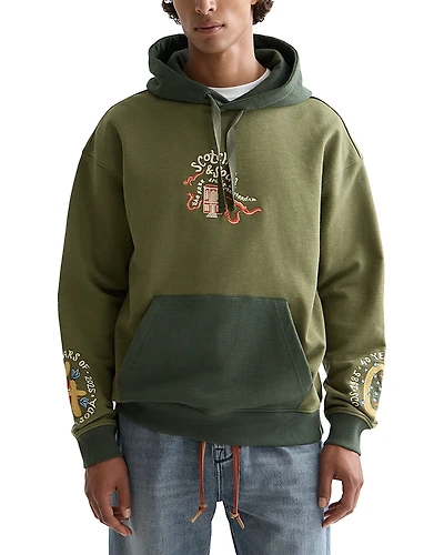 Scotch & Soda 40th Anniversary Color Block Hoodie
