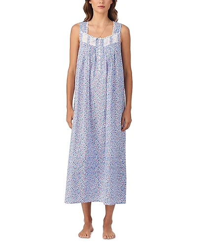 Eileen West Floral Lawn Ballet Nightgown