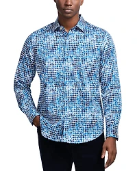 Robert Graham Hester Cotton Blend Button Down Shirt