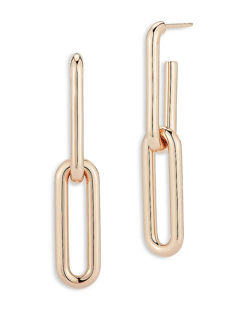 Walters Faith Elongated Chain Link Drop Earrings