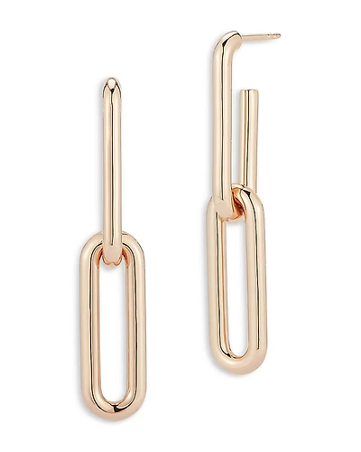 Walters Faith Elongated Chain Link Drop Earrings