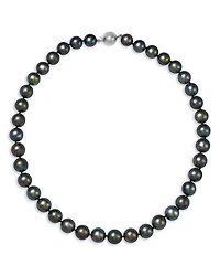 Bloomingdale's Fine Collection Tahitian Black Pearl Necklace