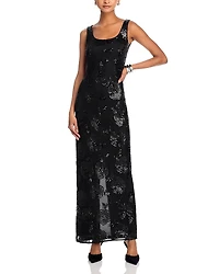 Rotate Sequins Maxi Dress