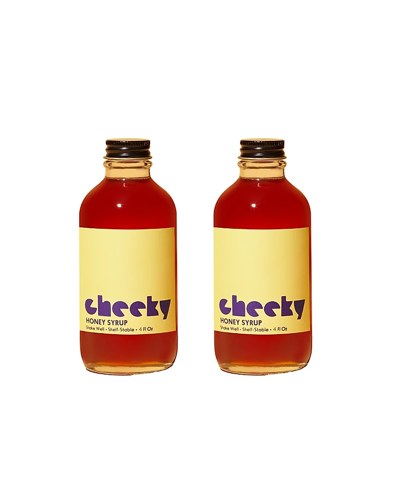 Cheeky Cocktails Honey Syrup, 4 Fl Oz (Pack of 2)