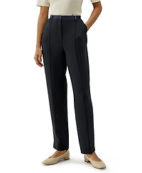 Lilysilk Sophisticated Slim-Fit Adjustable Ankle Pants