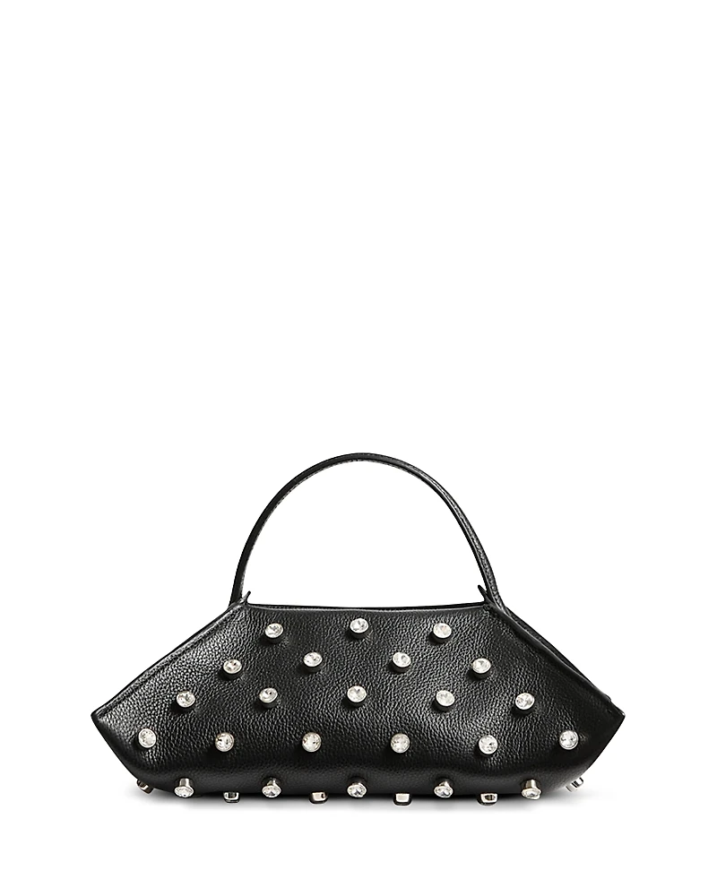 Altuzarra Origami Embellished Leather Baguette Bag