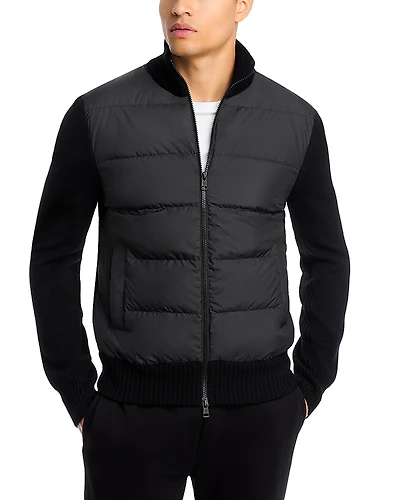 Moncler Knit Cardigan Down Jacket