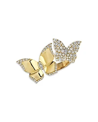 Piranesi Double Butterfly Diamond Ring